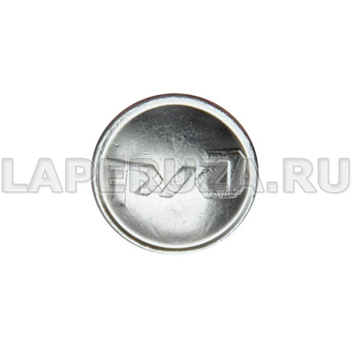 Пуговица РЖД, серебряная, 22 мм, металлическая
