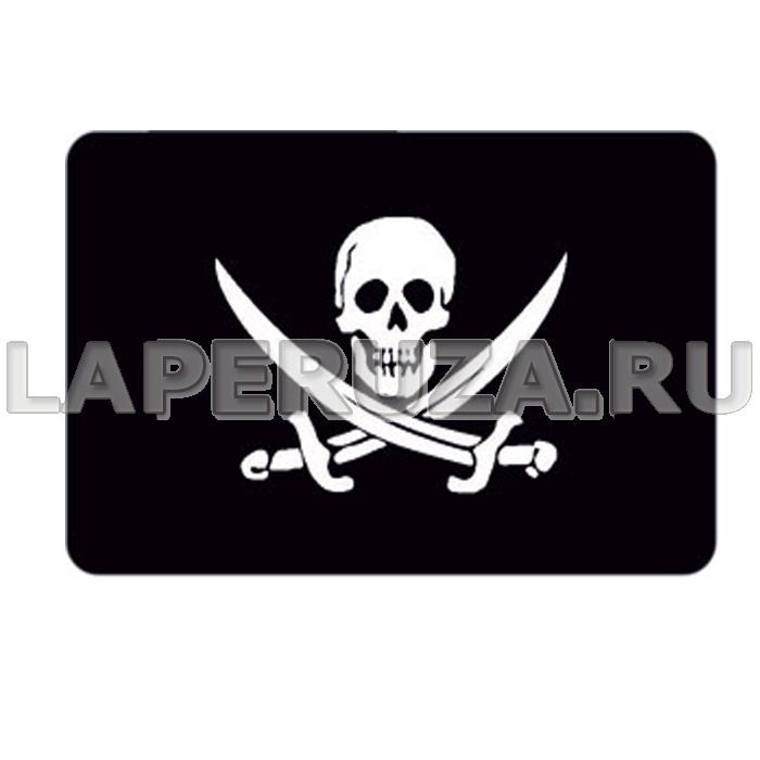 Магнит флаг Пиратский (сабли), виниловый