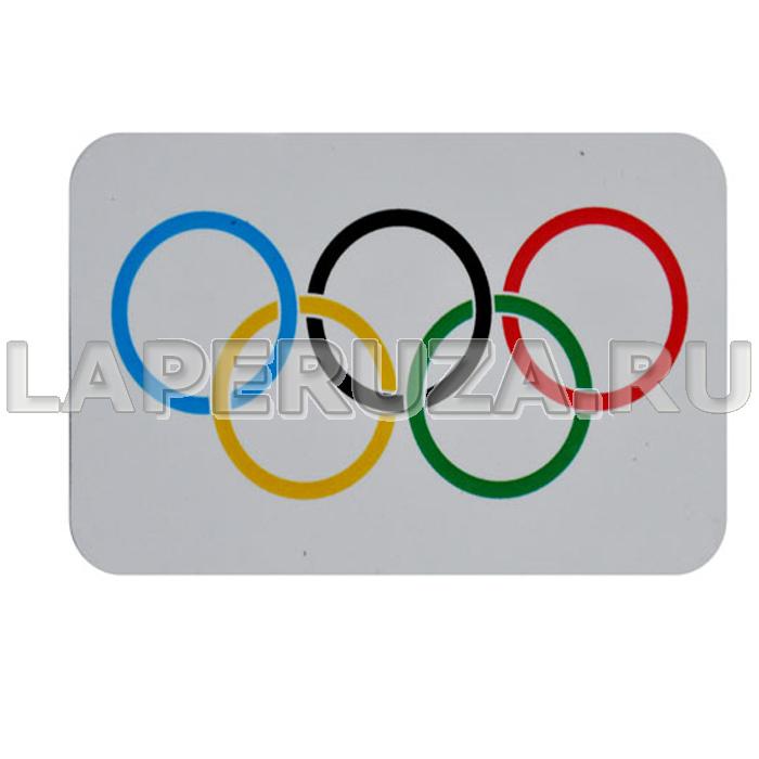 Магнит флаг Олимпиады, виниловый