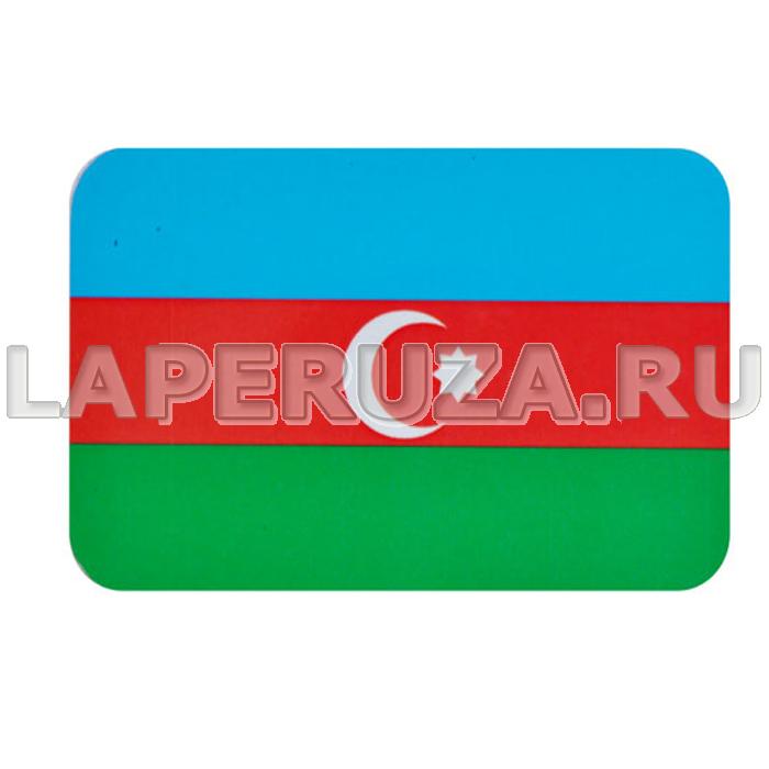 Магнит флаг Азербайджана, виниловый